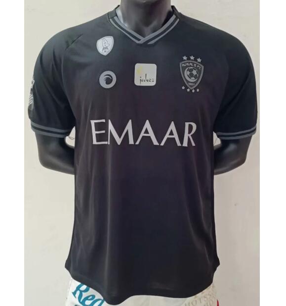 2021/22 Al Hilal SFC Away Black Soccer Jersey Shirt